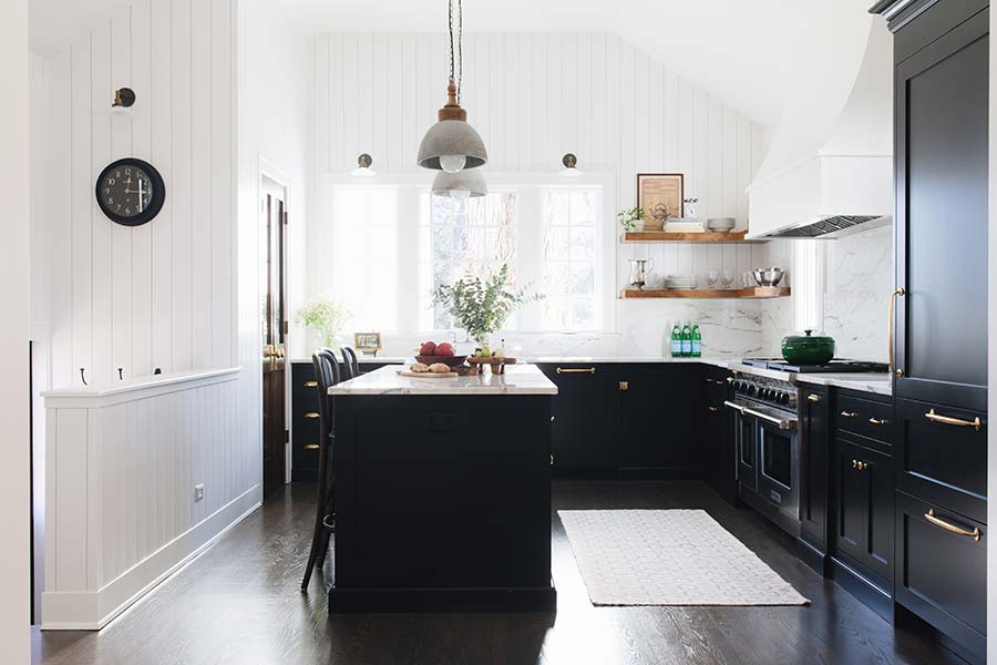 The Black Kitchen Cabinet Trend — Heather Hungeling Design The Black Kitchen Cabinet Trend — Heather Hungeling Design