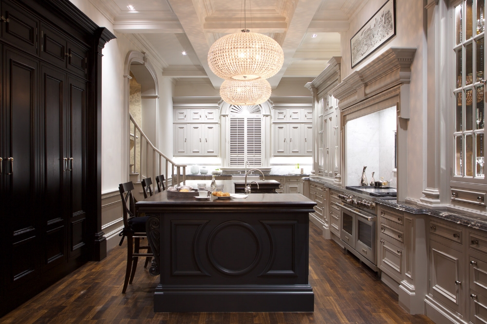 Clive Christian Architectural Kitchen White Walnut 