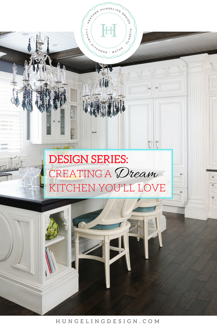 No matter how great every other detail of your future dream kitchen is, you won't be truly happy with it unless you adhere to this list of important characteristics. It’s a little bit like selecting a future spouse…you’ll want that person to have good character, respect your need for space, be steadfast, neat as a pin…come join me as I explain these traits and others in today's post about CREATING A DREAM KITCHEN YOU CAN LOVE FOREVER. #dreamkitchen, #whitekitchens, #clivechristian, #luxurykitchendesigner, #kitchendesign, #kitchenlayout