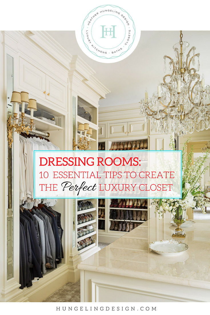 6 Luxurious Custom Closet Design Features