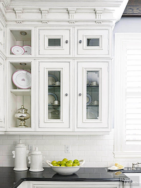 With Glass Cabinet Doors, How To Put Glass In Shaker Cabinets