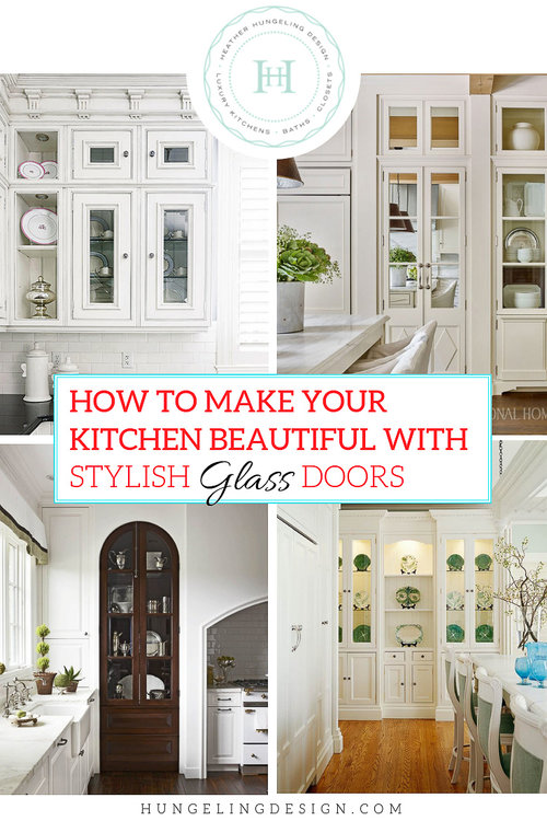 With Glass Cabinet Doors, How To Make The Inside Of Cabinets Look Good