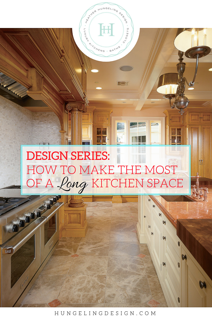 This luxury Clive Christian kitchen is today’s case study on how to make the best use of the space you have when designing your kitchen. I use this project to illustrate five design tips that can help anyone when trying to work with a really long kitchen, while keeping it functional and visually appealing at the same time.