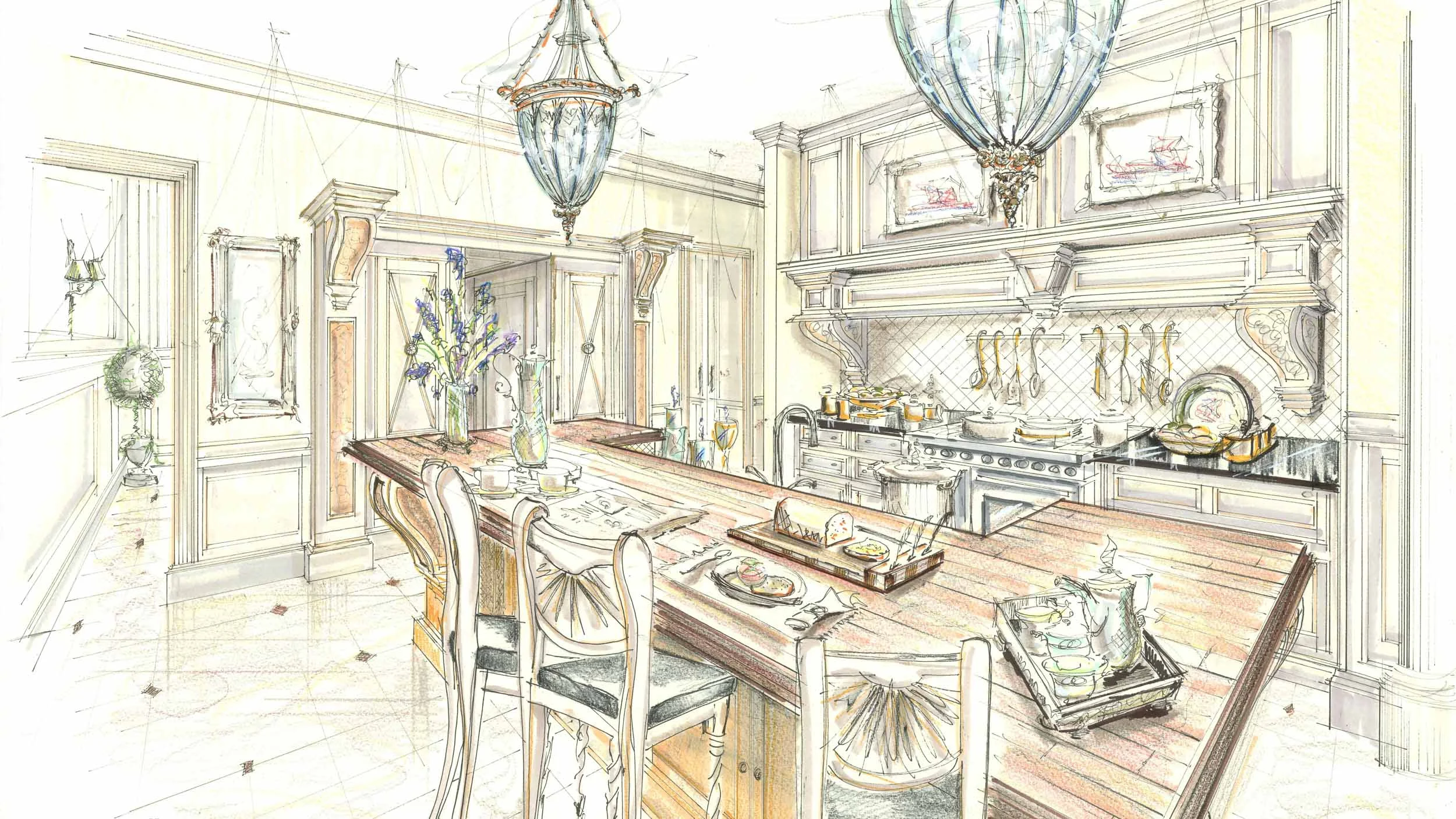 Artistic Rendering of Hungeling Design
