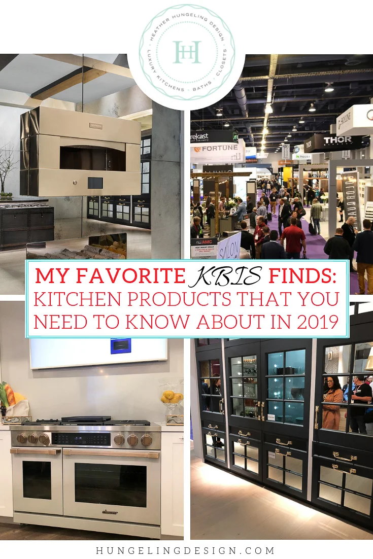 If you’re building a new home or remodeling a kitchen this year, these are the new kitchen products that you need to know about. Although the KBIS 2019 show was 3 convention halls full of awesome finds, these are the ones that literally stopped me in my tracks. #kitchendesign #luxurykitchendesigner #luxurykitchens