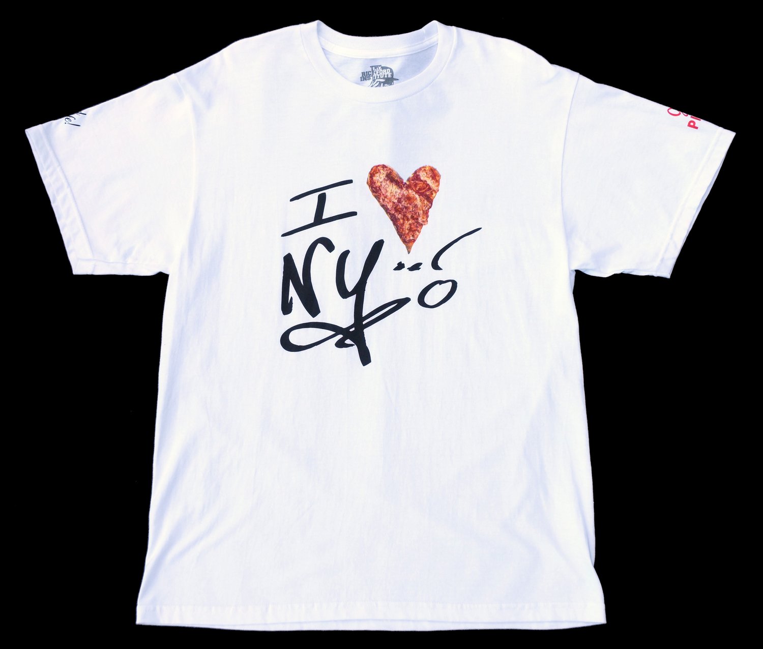 WHITE/MED TheGoodLife! X Joes's Pizza X Ricky Powell Collab T