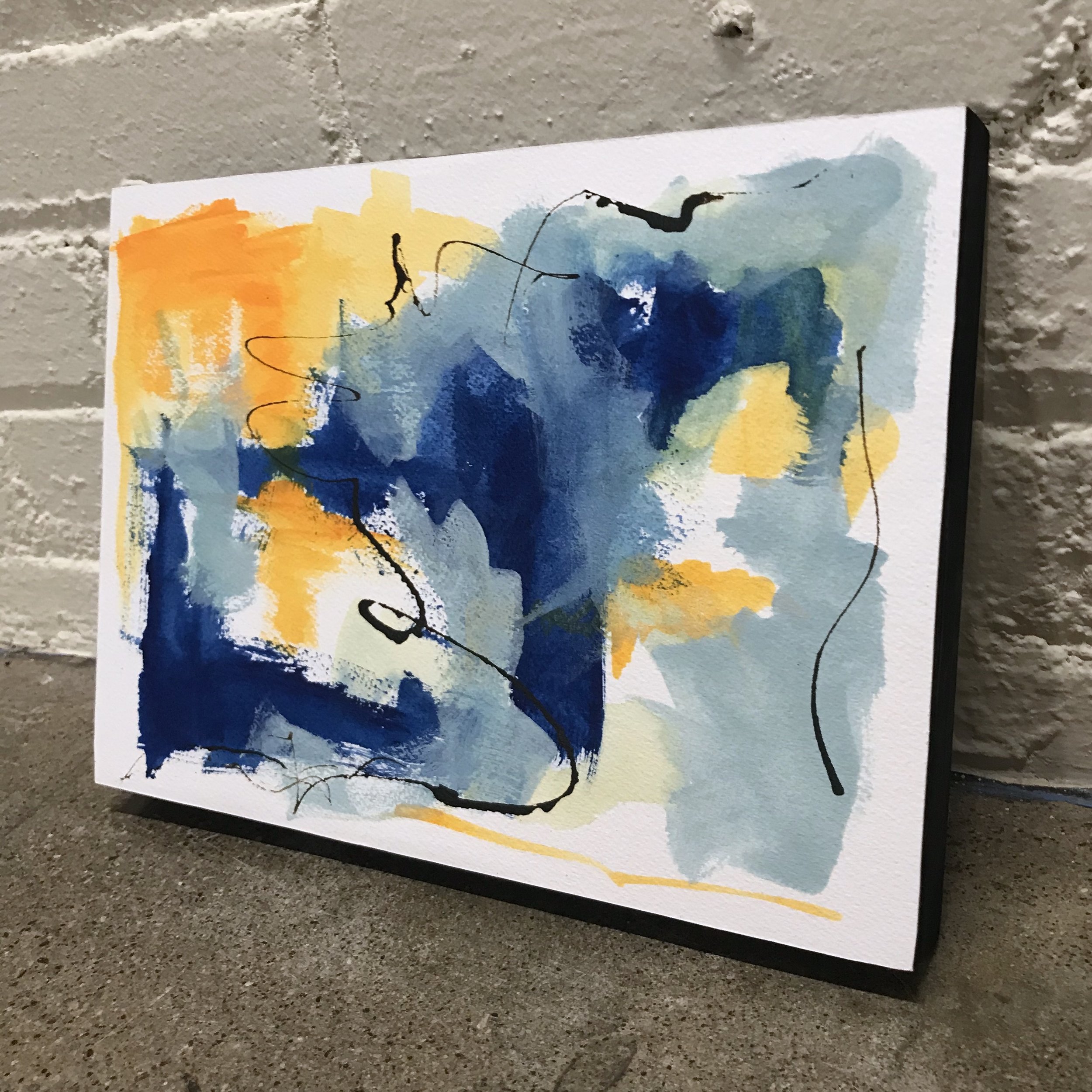 Inky Blues No. 2 – Original Artwork by Marie Parmer