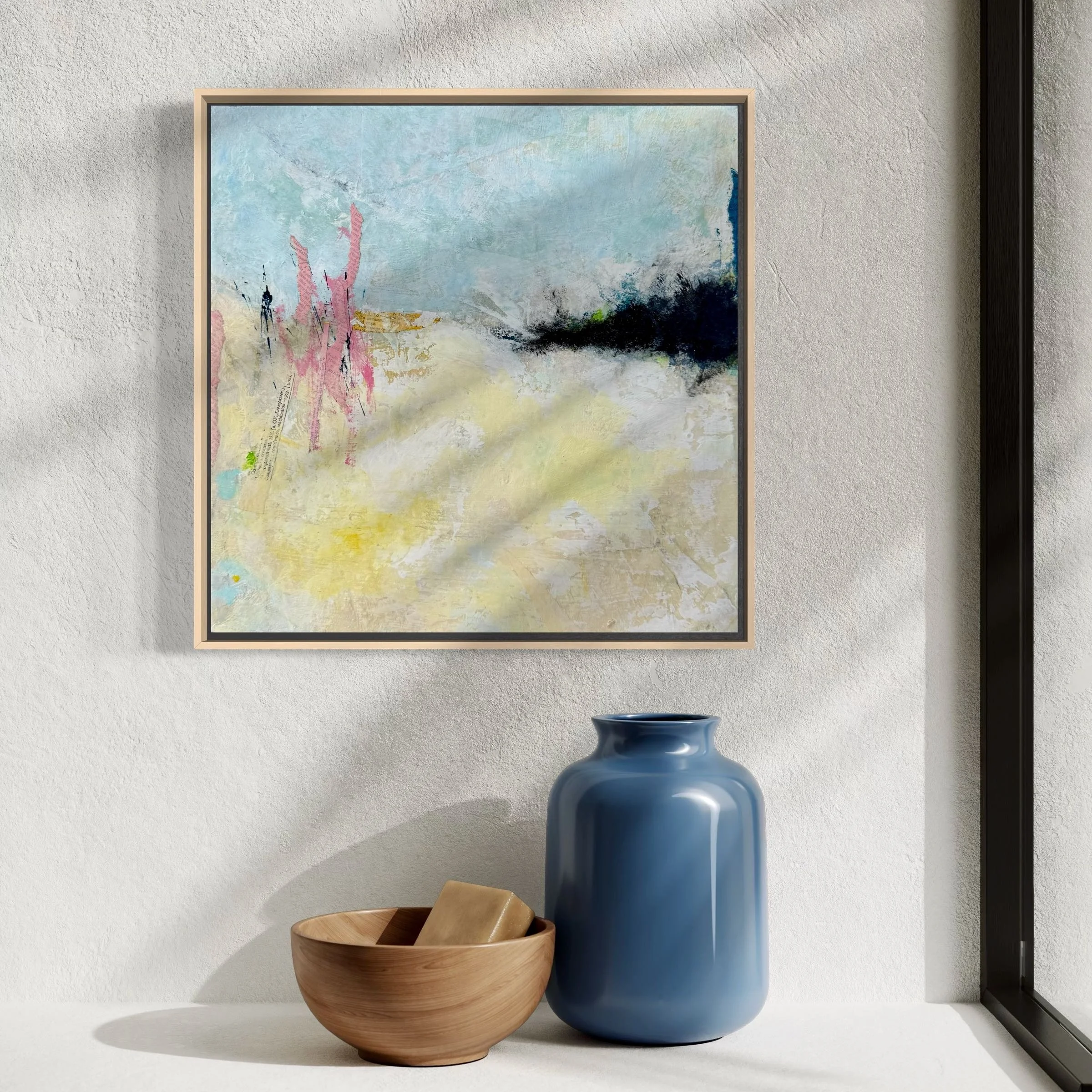 Companianable Silence_in situ-framed2.jpeg