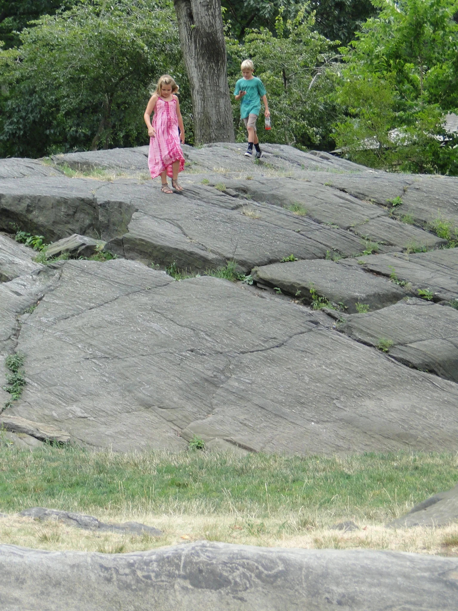 Grands in Central Park
