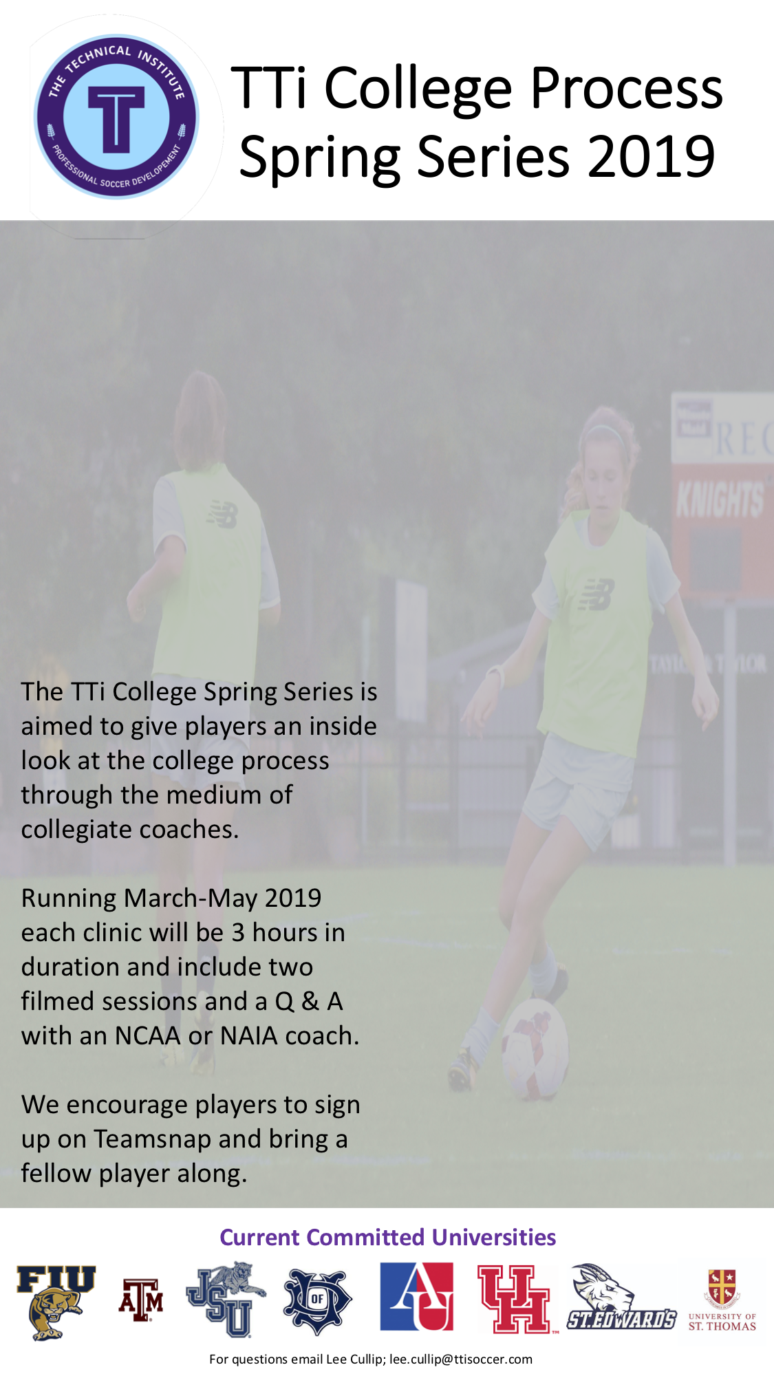 College Series Coming Soon to TTi