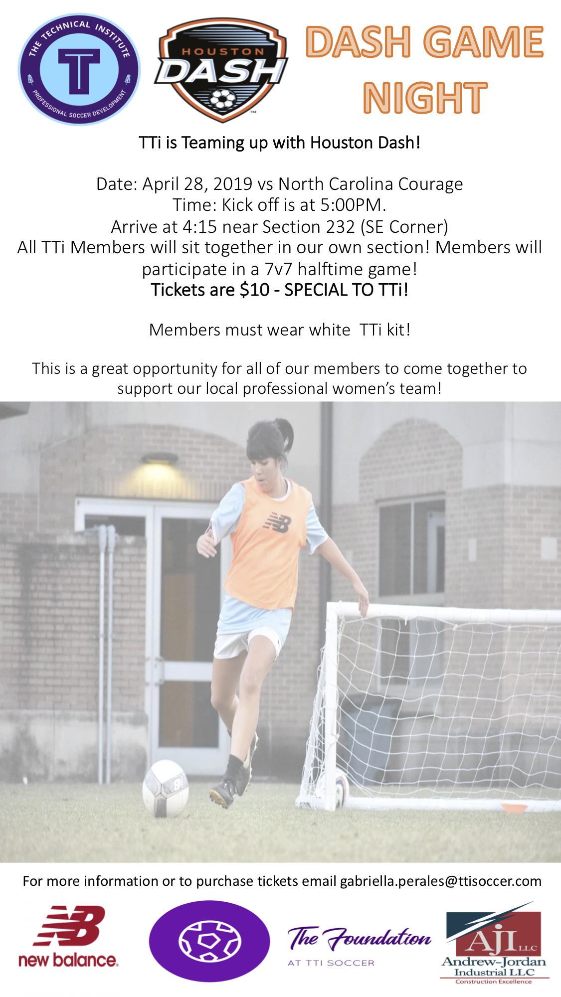TTi Team Up with Houston Dash