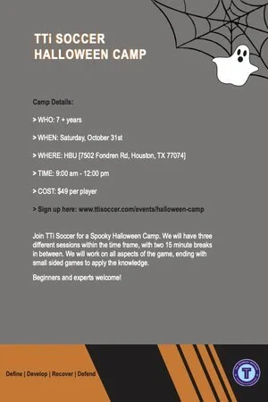 Join Us - Halloween Camp