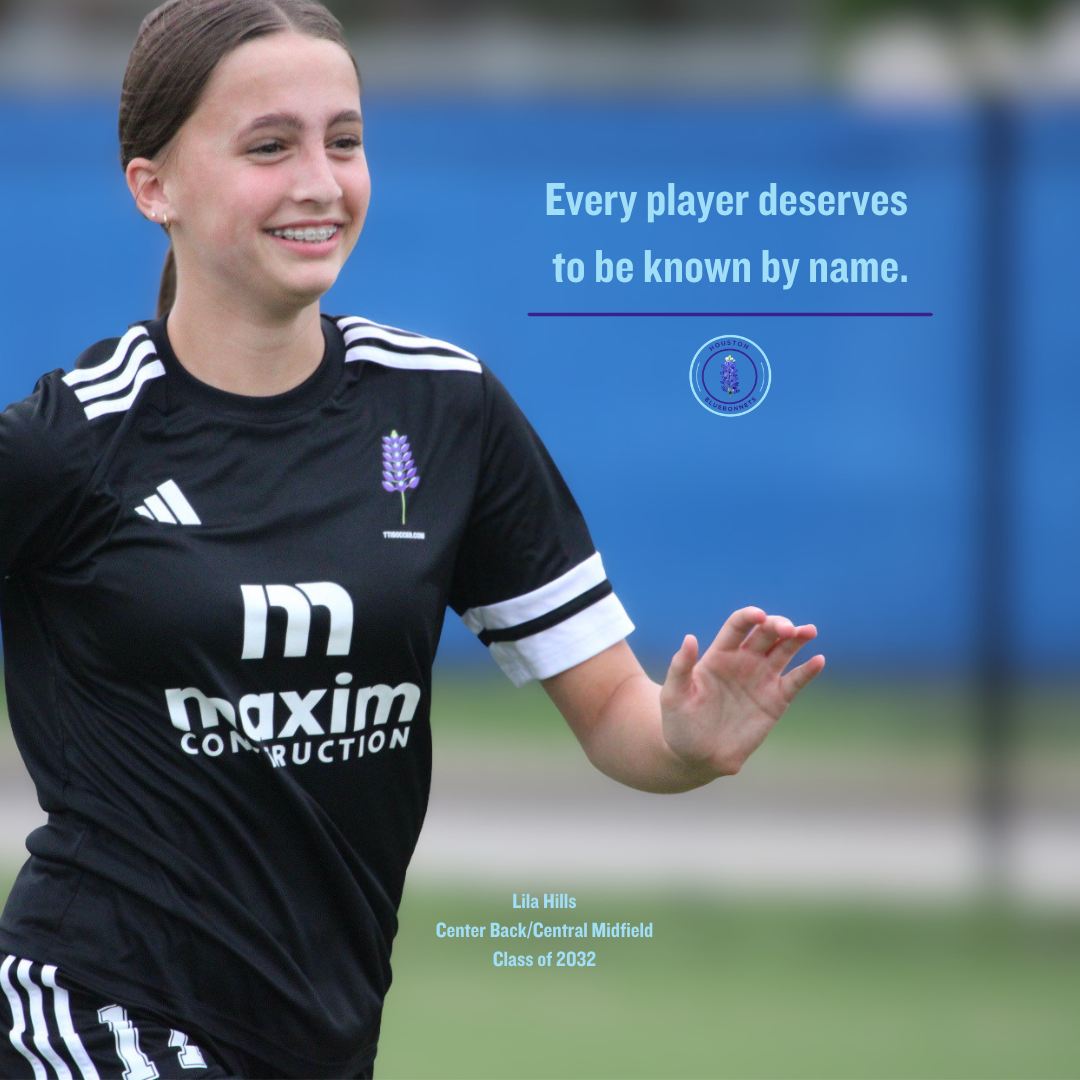 Every player deserves to be known by name.