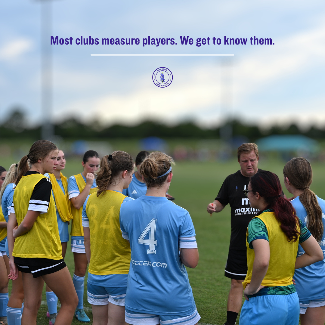 Most clubs measure players. We get to know them.