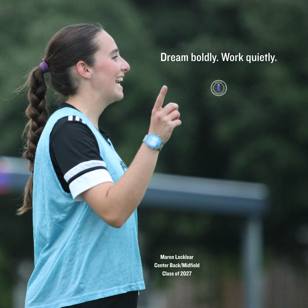 Dream boldly. Work quietly.