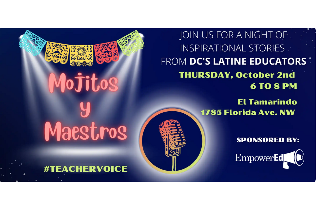 Mojitos y Maestros: 2025 DC Latiné Educator Story Lounge