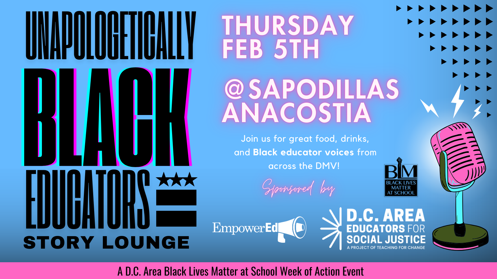 2026 Unapologetically Black Educator Story Lounge