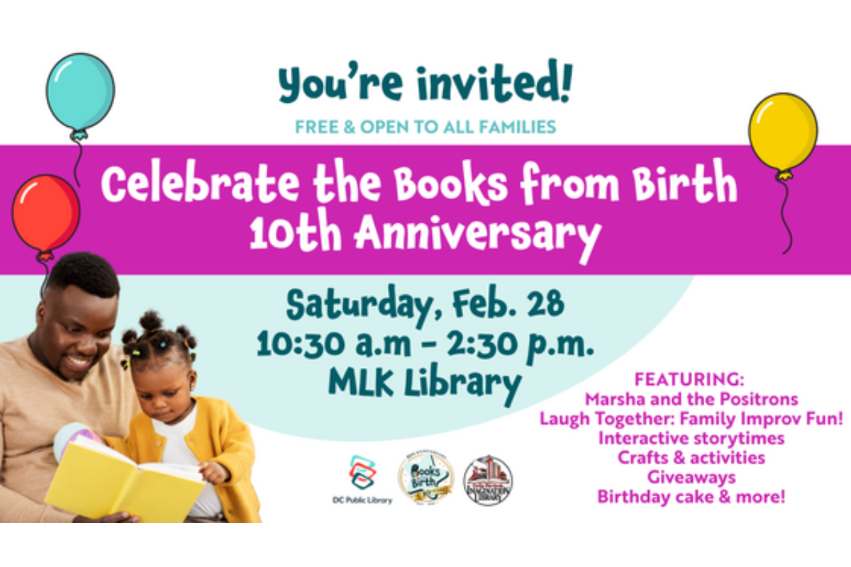 Celebrate the Books from Birth 10th Anniversary