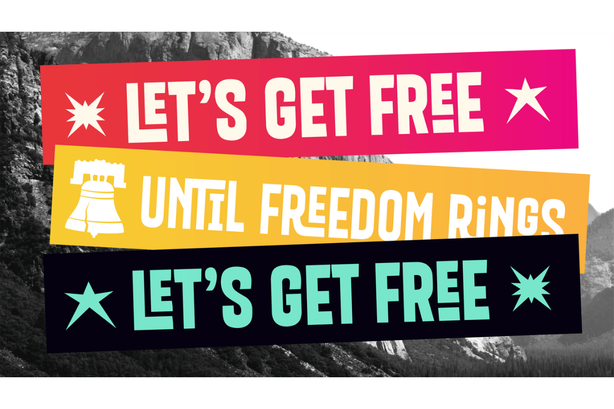 Lets Get Free March &amp; Concert