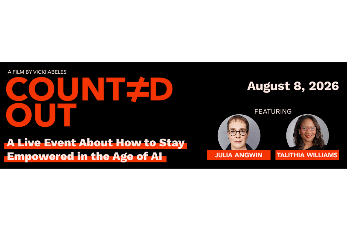 Counted Out Virtual Screening and Conversation on AI