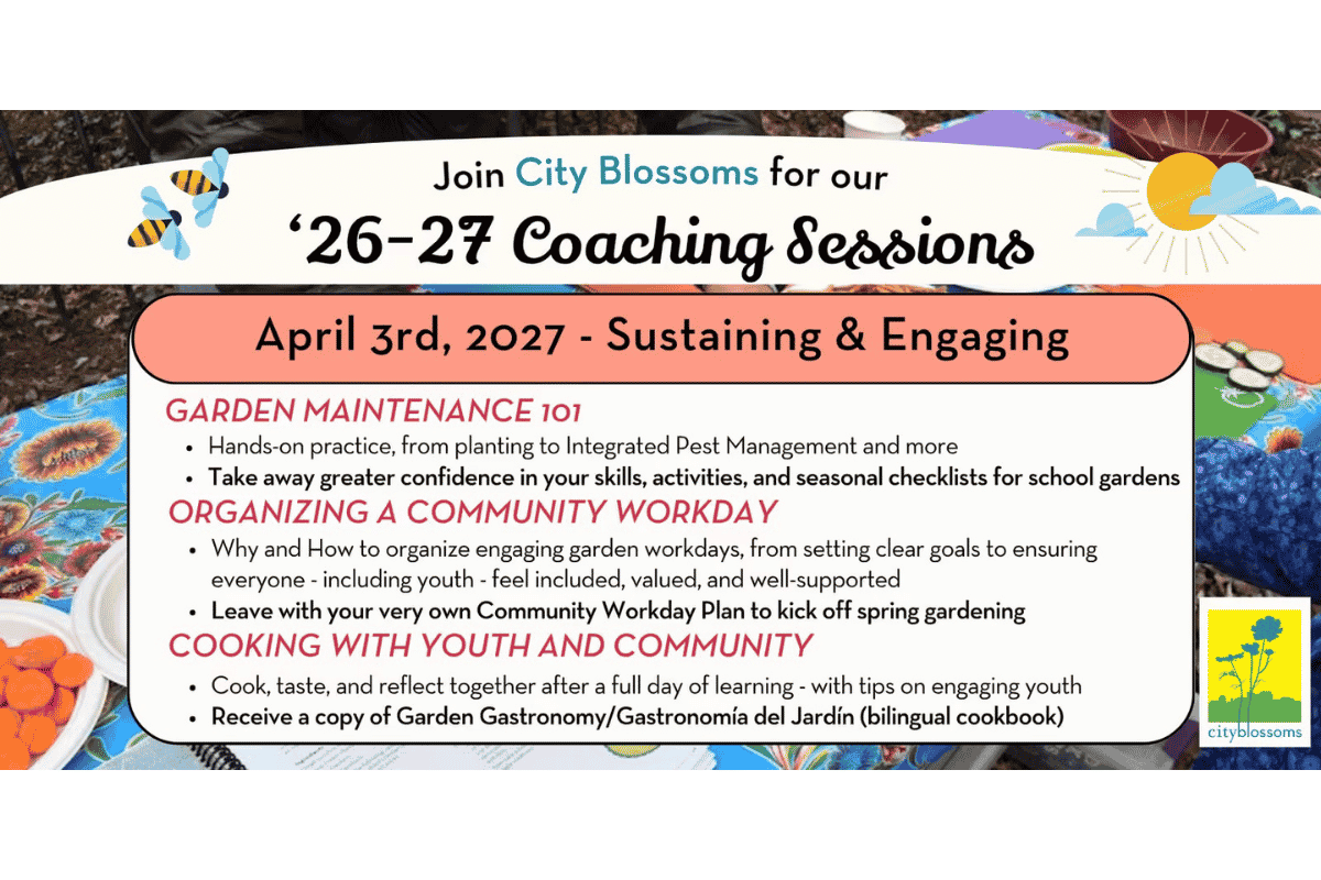 Intro to School Garden: Spring Coaching Session