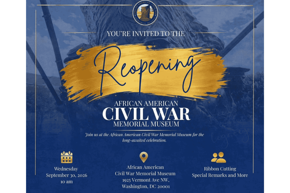 Reopening! African American Civil War Memorial Museum