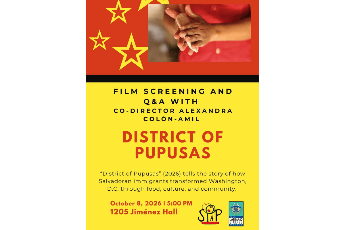 District of Pupusas Film Screening