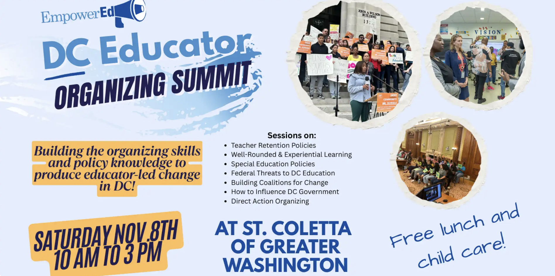 DC Educator Organizing Summit — D.C. Area Educators for Social Justice