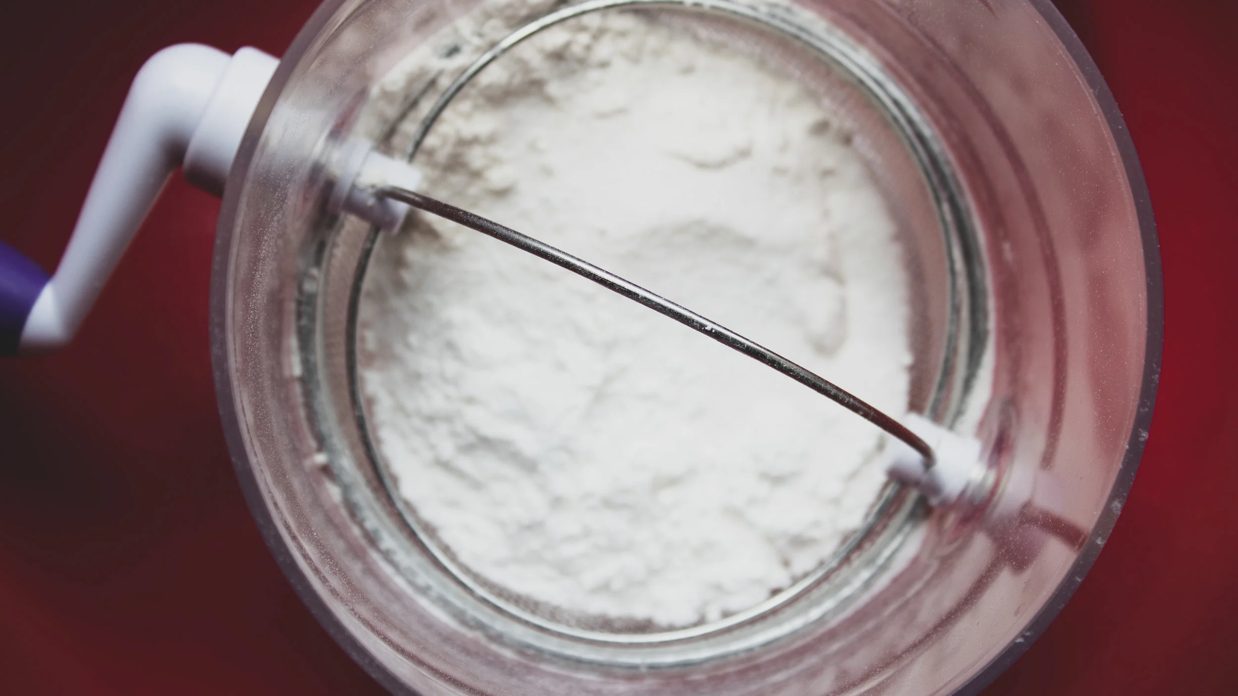 Sifting flour allows it to mix more evenly into batter