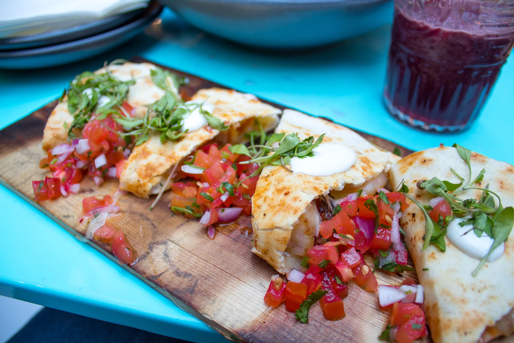 SHRIMP QUESIALLA