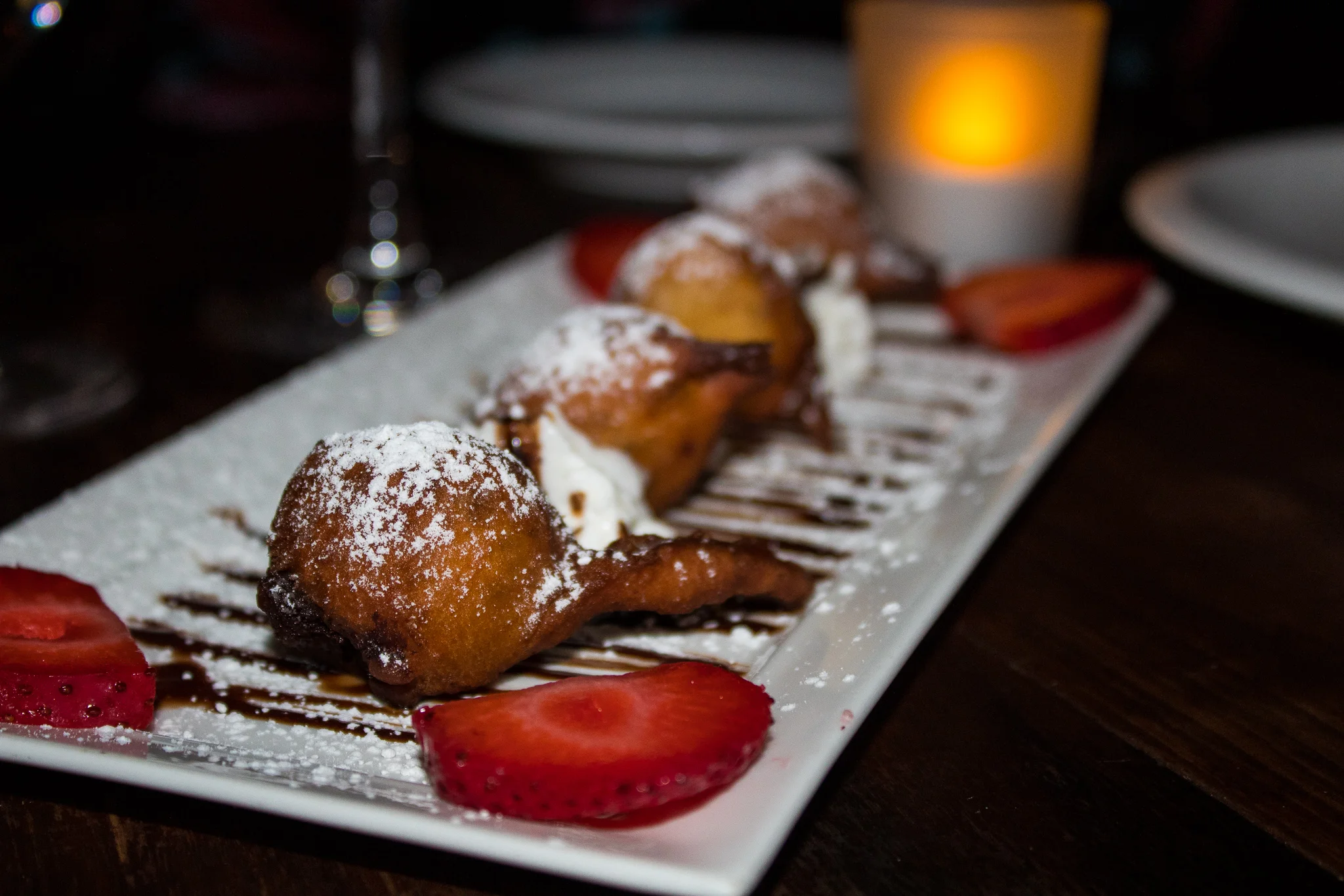 Bunelas de Chocolate - Chocolate beignets