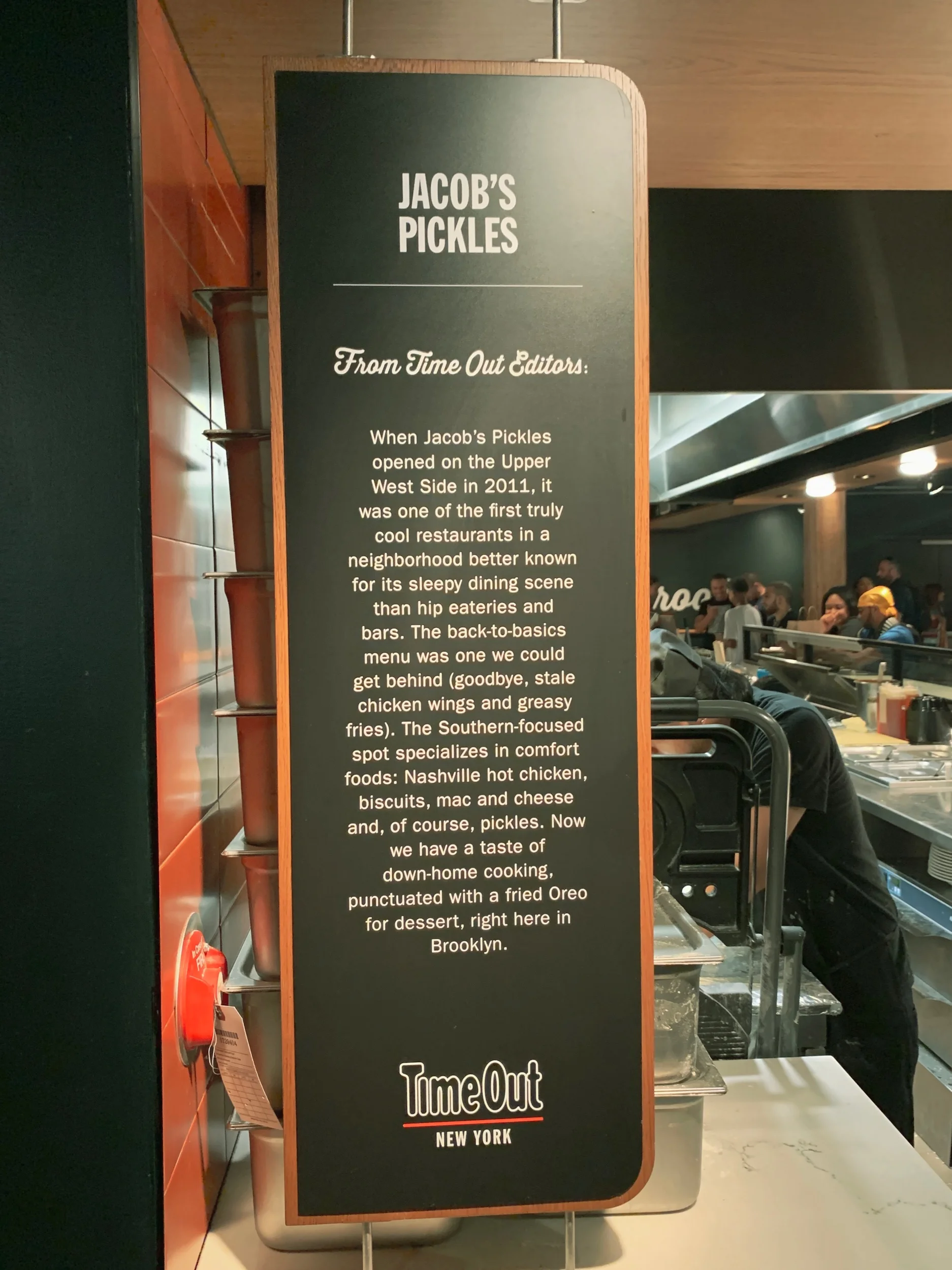 Highlights from the Time Out staff about Jacob’s Pickles