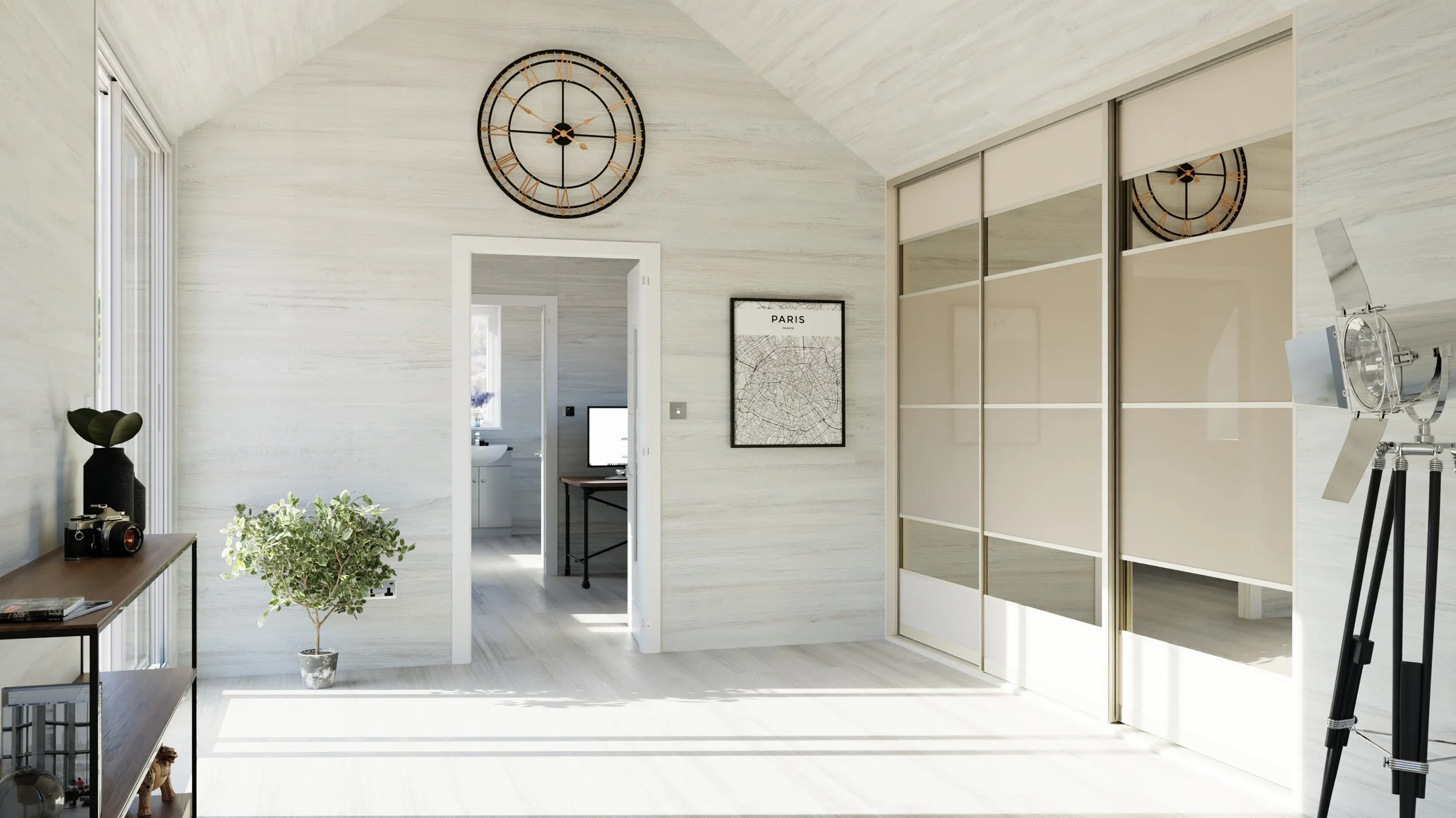 Sliding fitted wardrobes installed in Shoreham, West Sussex