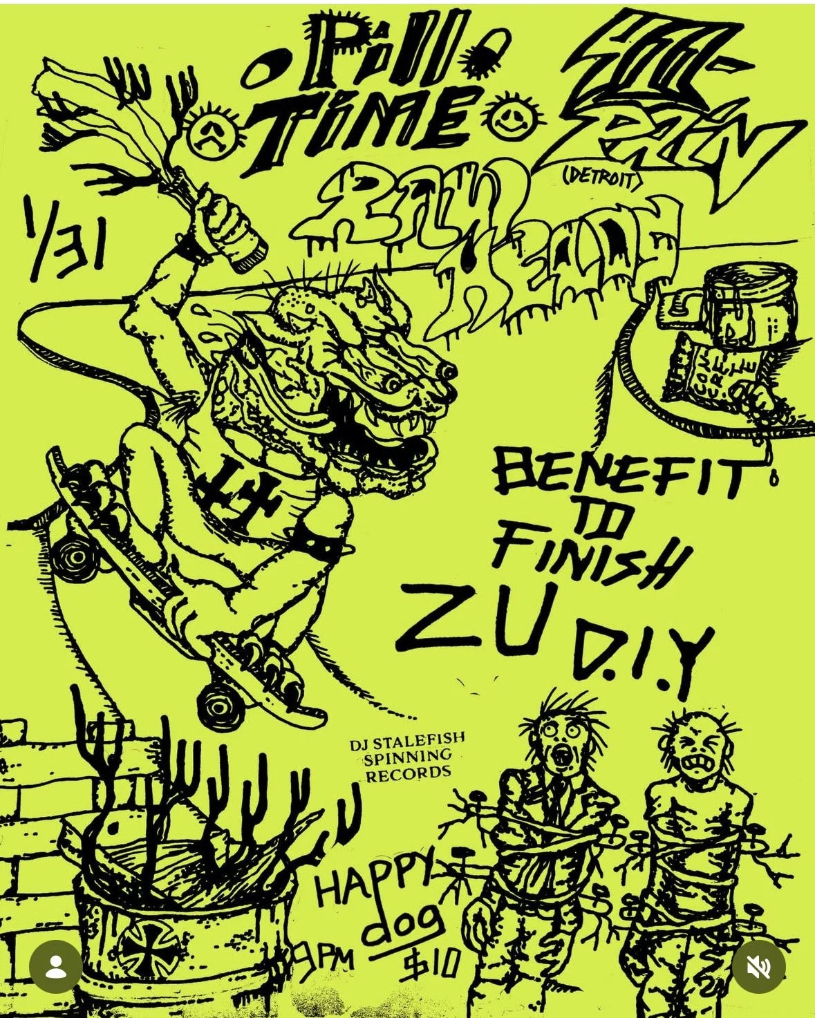 ZU DIY Benefit Show at Happy Dog 