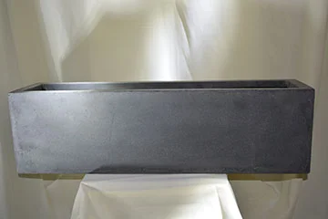 PLT-002: Grey Coroplast Planter