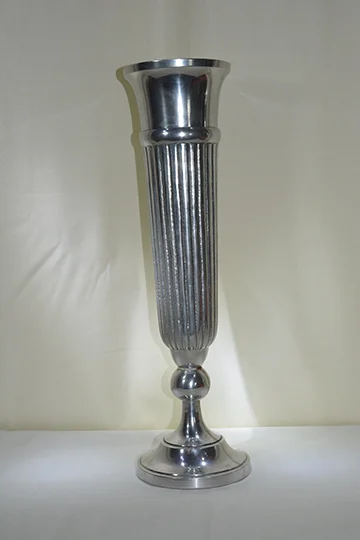 REF-004: Tall Ribbed Vase
