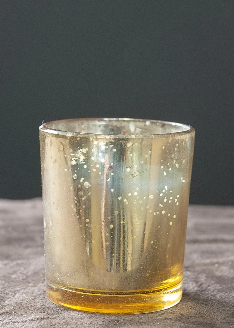 VOT-025: Pre-Filled Gold or Silver Mercury Votive