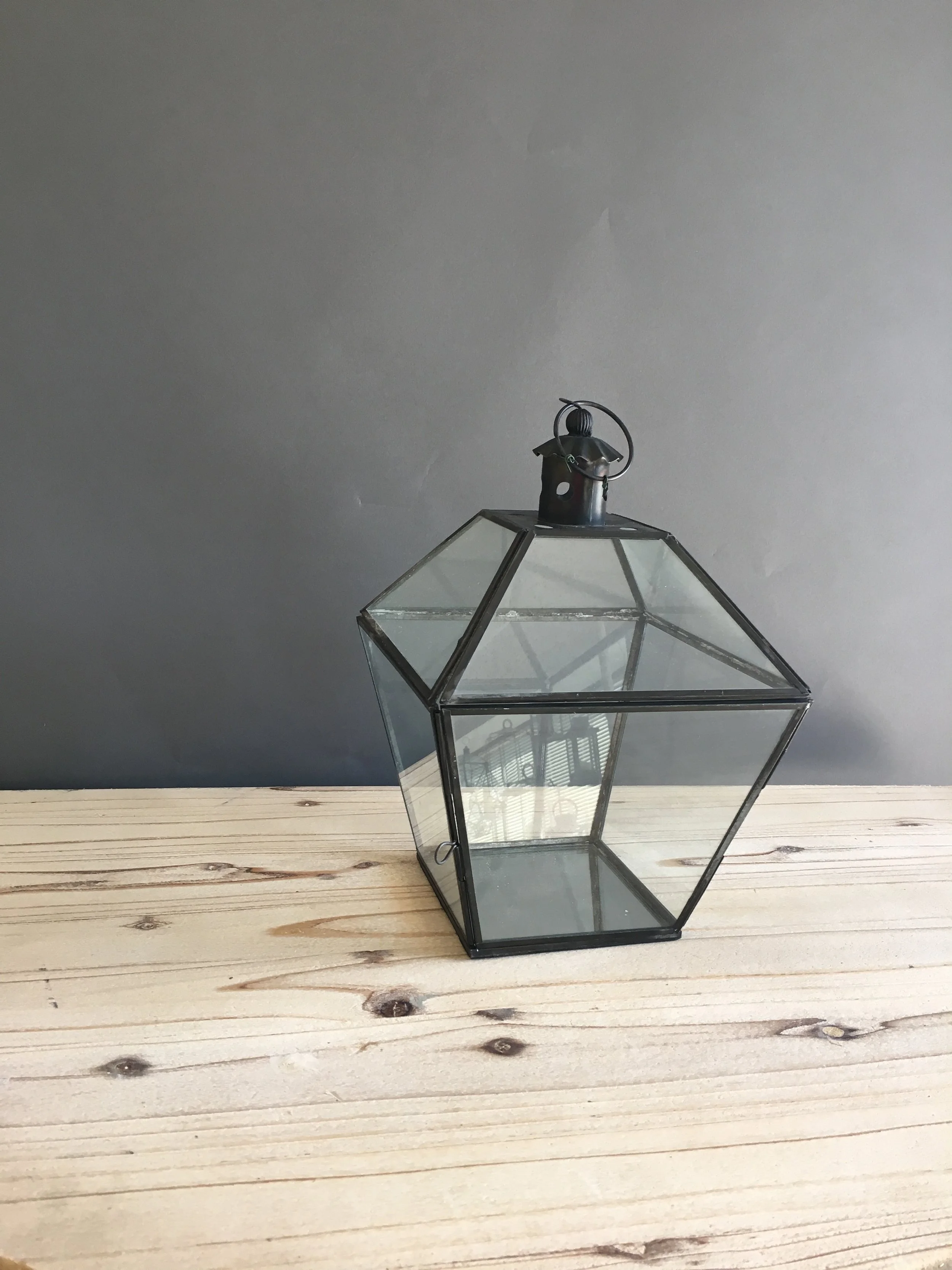 LNT-002-5: Geometric Hanging Lantern