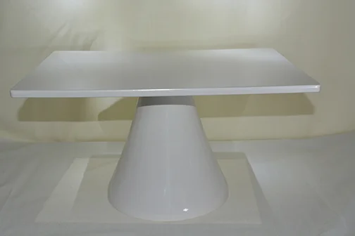 CDS-017: White Melamine Cake Stand