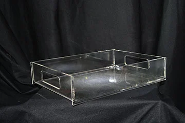 CDS-029: Clear Glass Tray