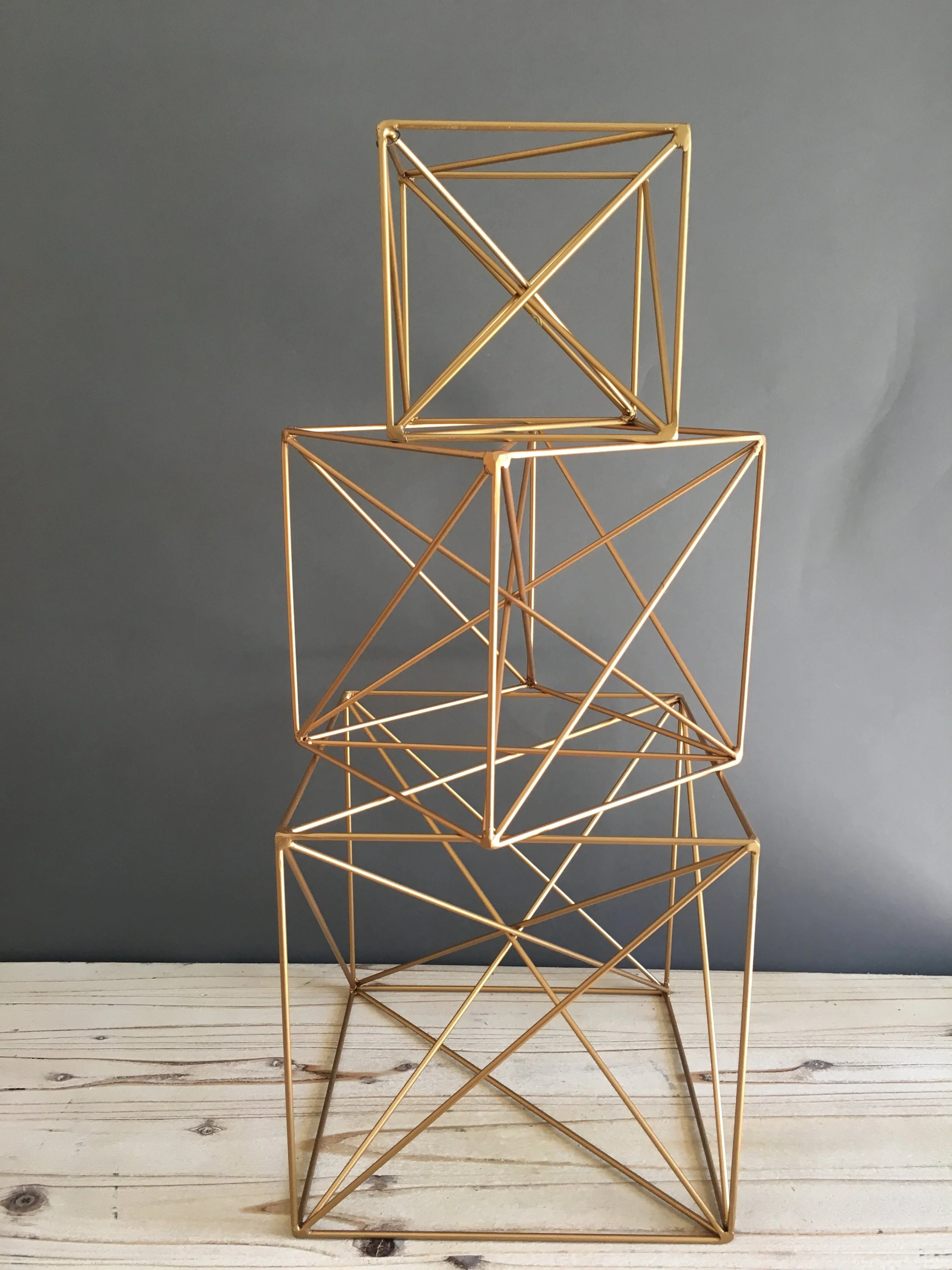 MISC-078: Wire Geometric Cube