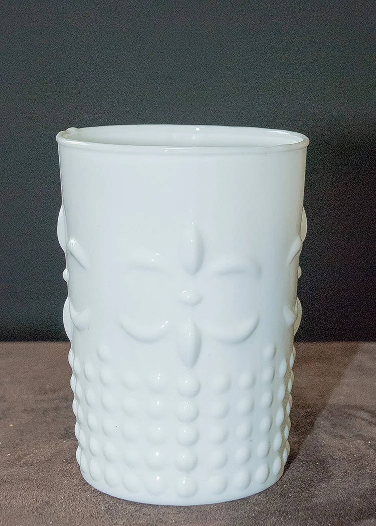 VOT-021: White Milkglass Votive