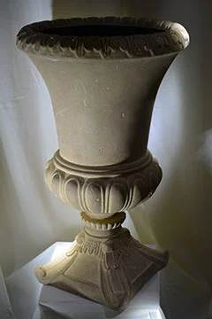 STP-056: Ornate Cream Urn
