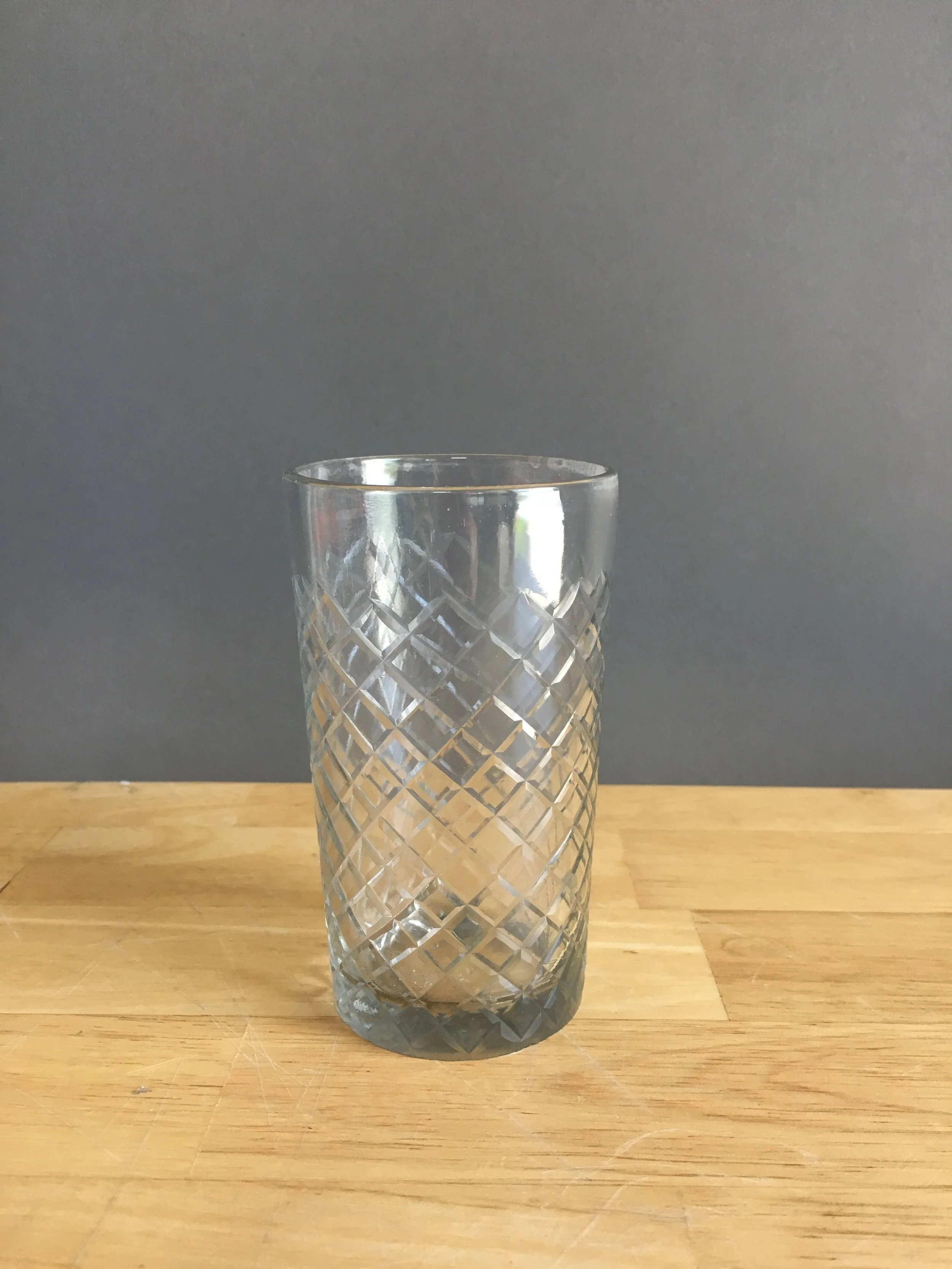 VOT-079: Quilted Glass Votive