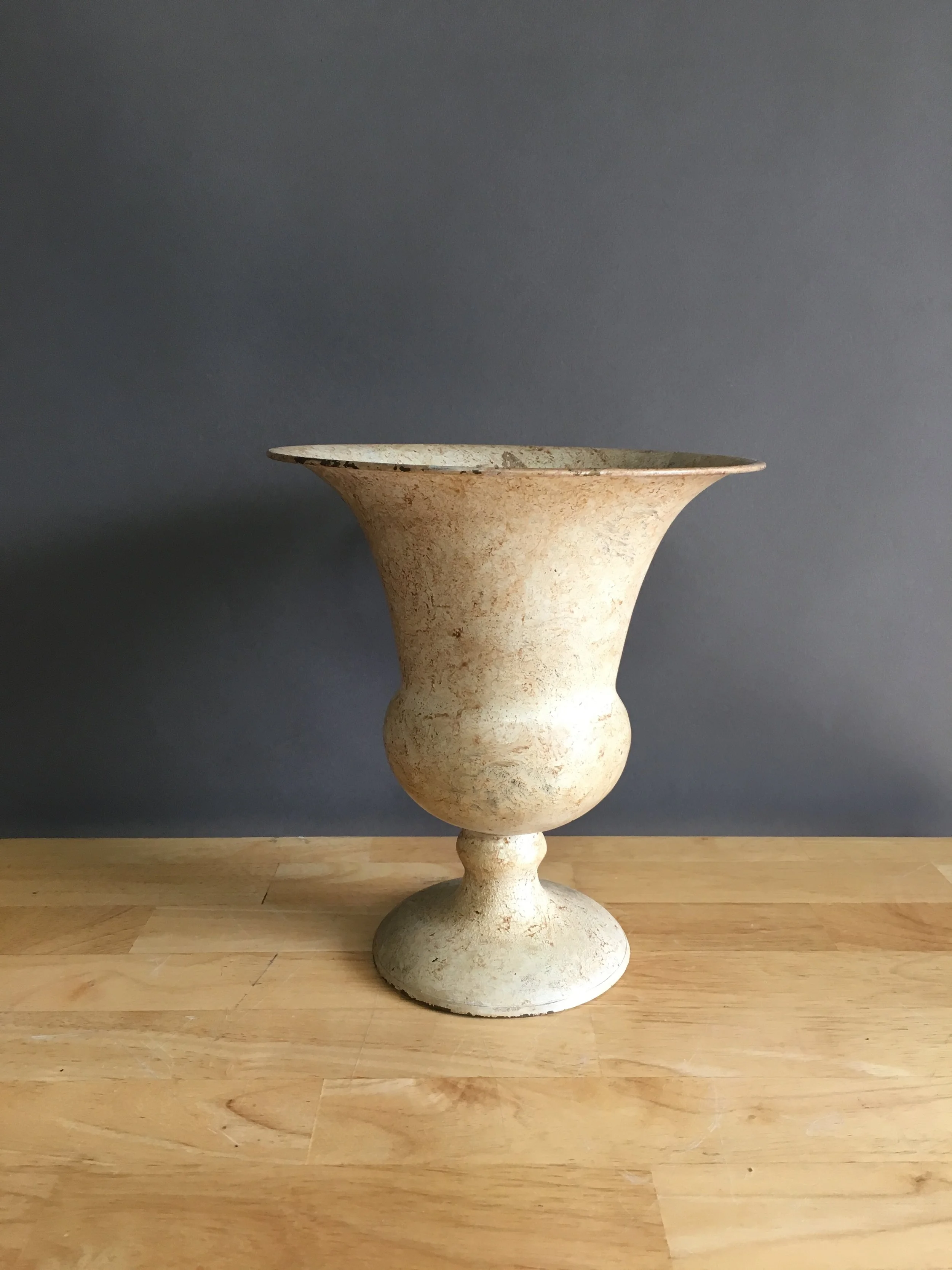 LOW-198: Brushed Metal Urn