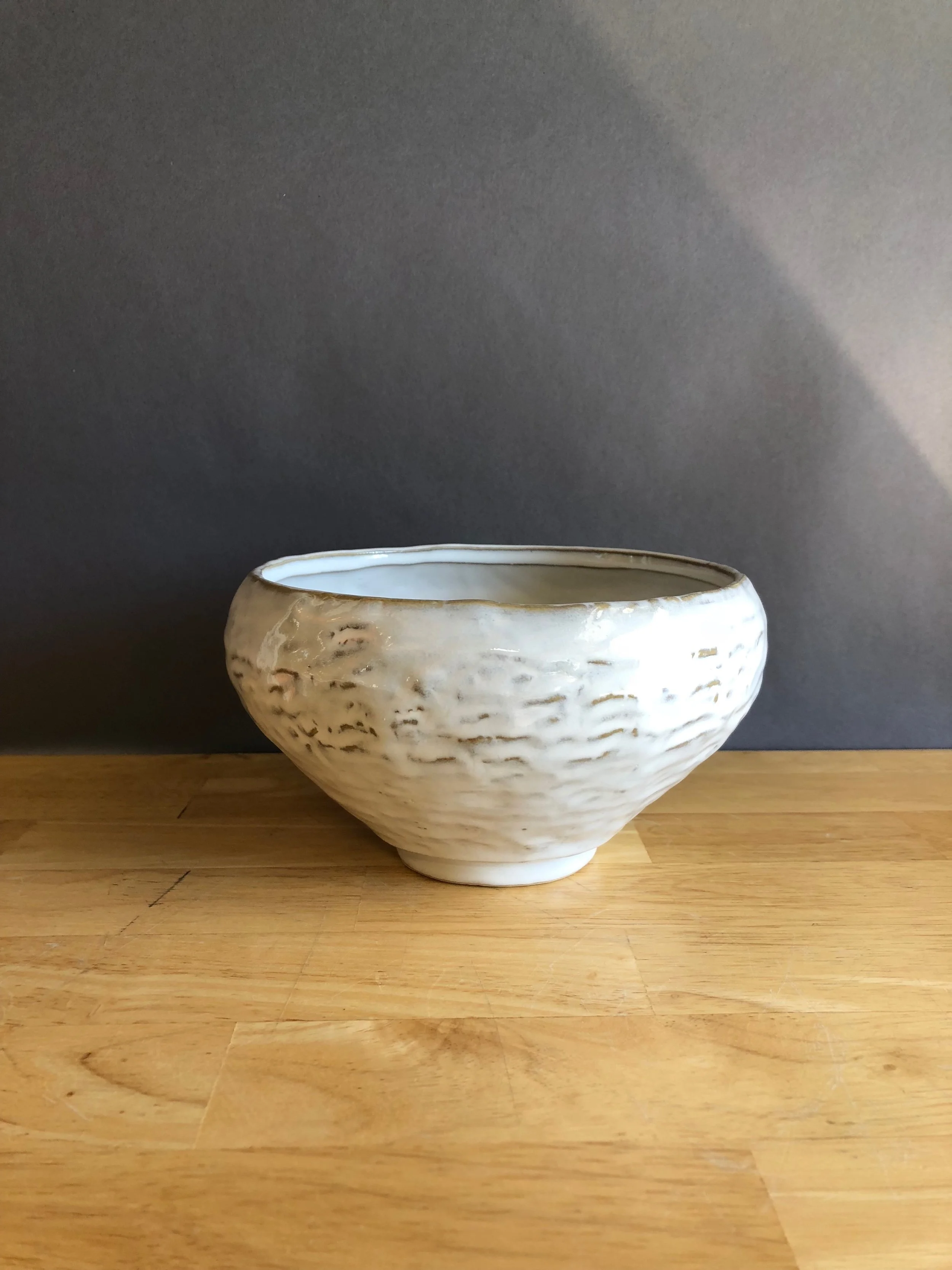 LOW-263: Cream Karlina Bowl