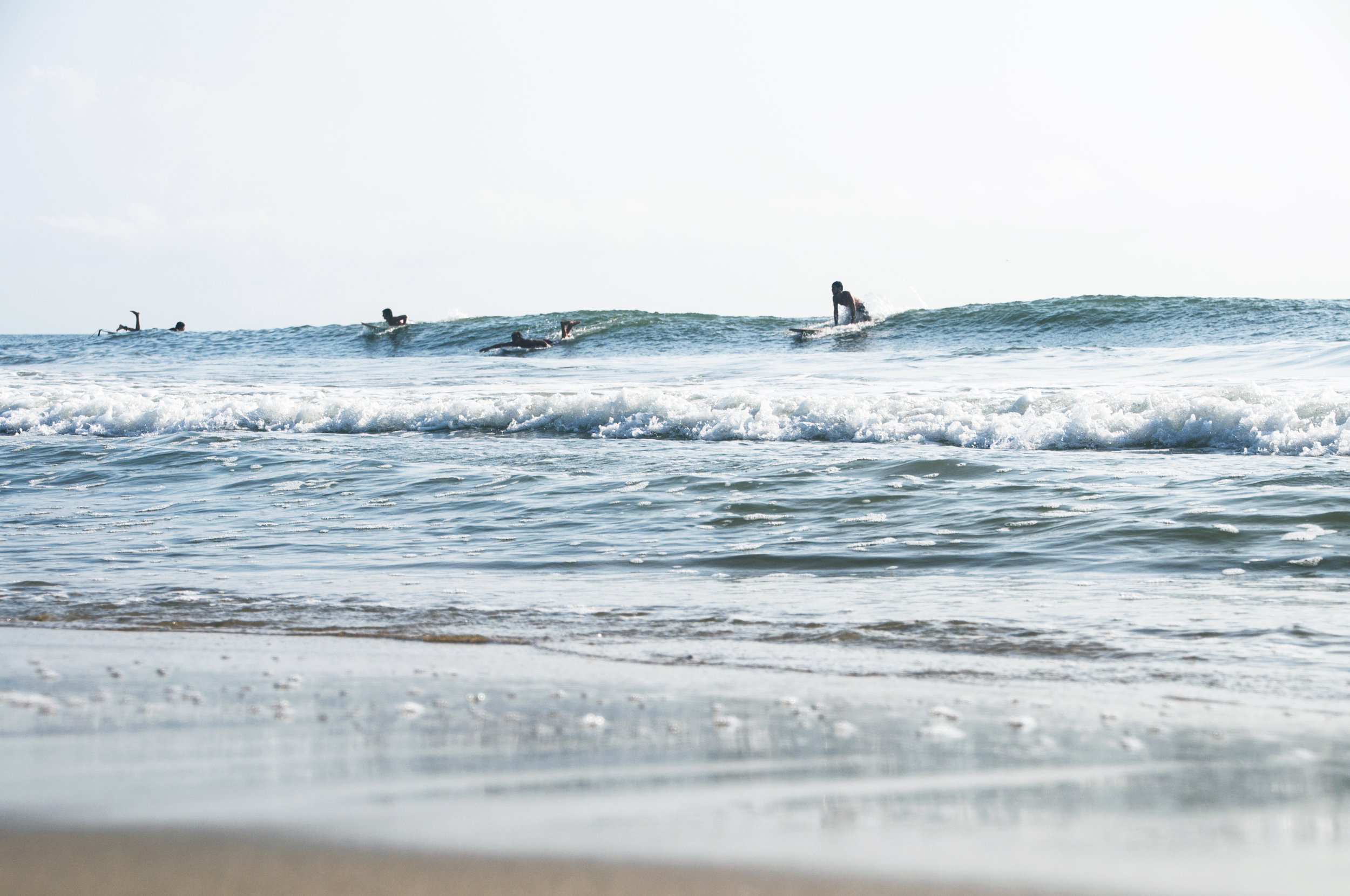 Im facinated by surfers and how they become one with such a complcated natural being. 