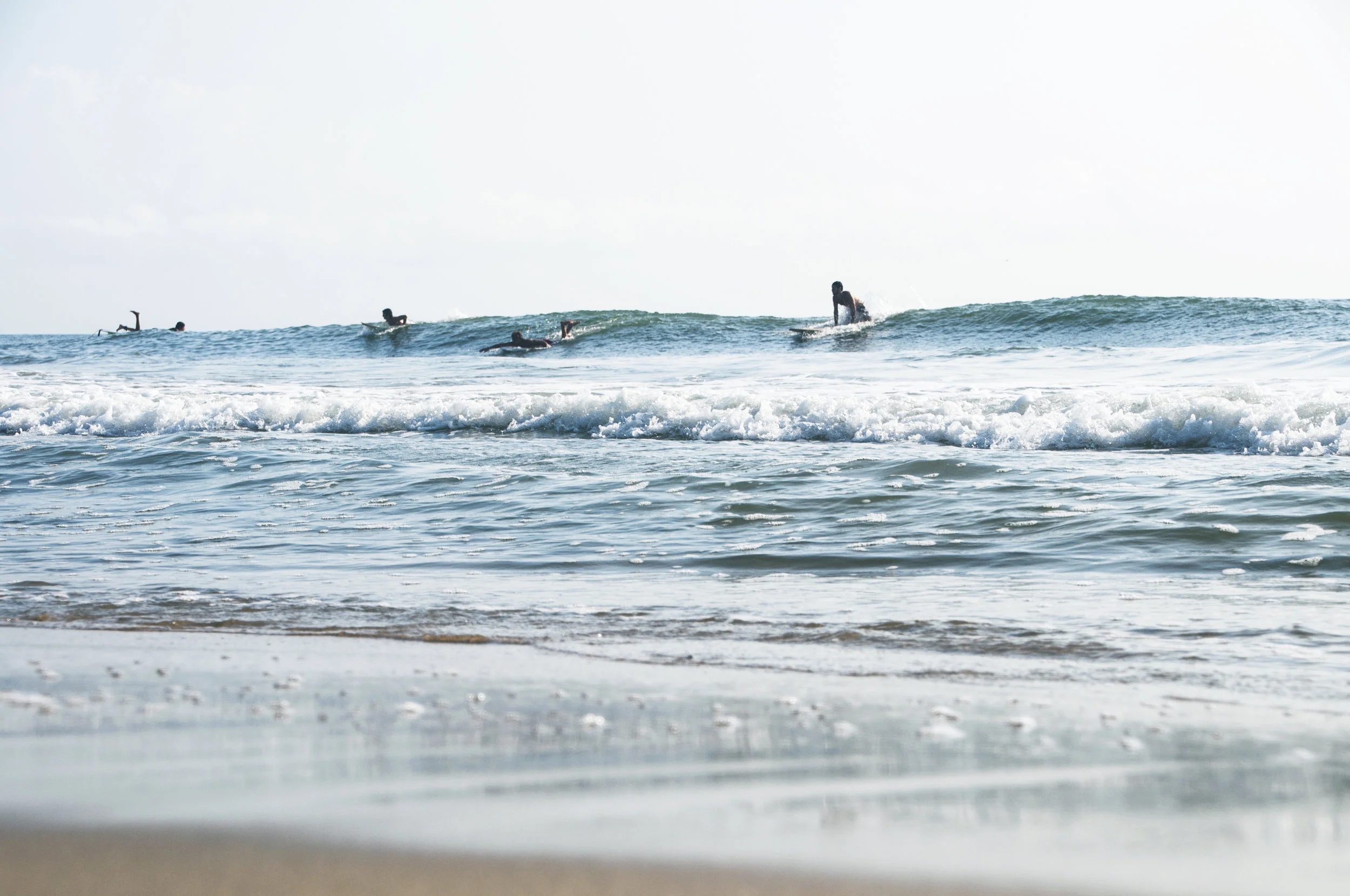 Im facinated by surfers and how they become one with such a complcated natural being. 