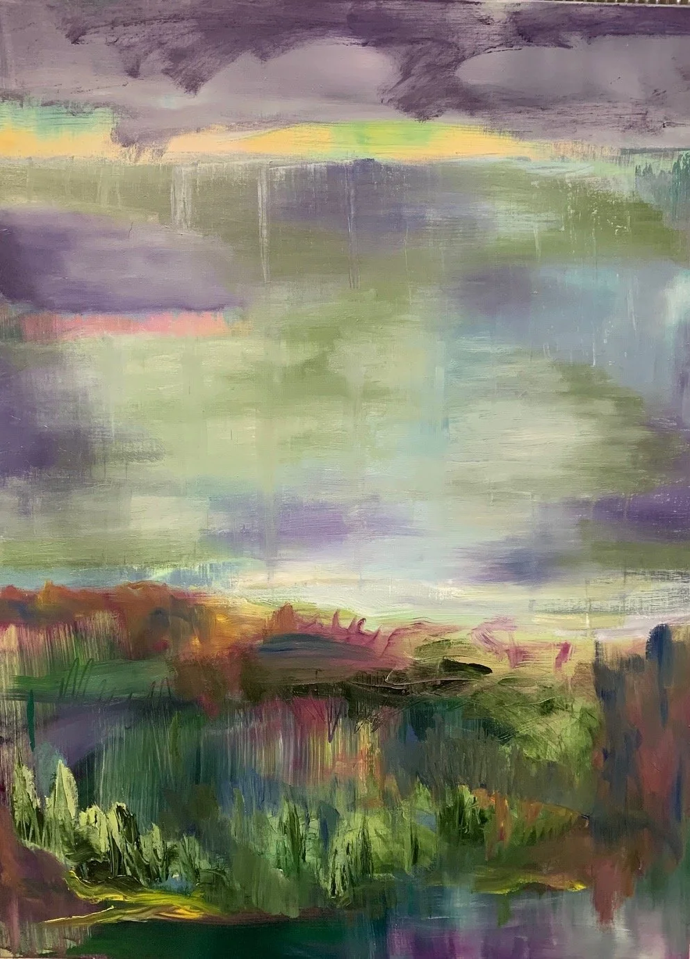 HABITAT, 20X30, OIL ON CANVAS