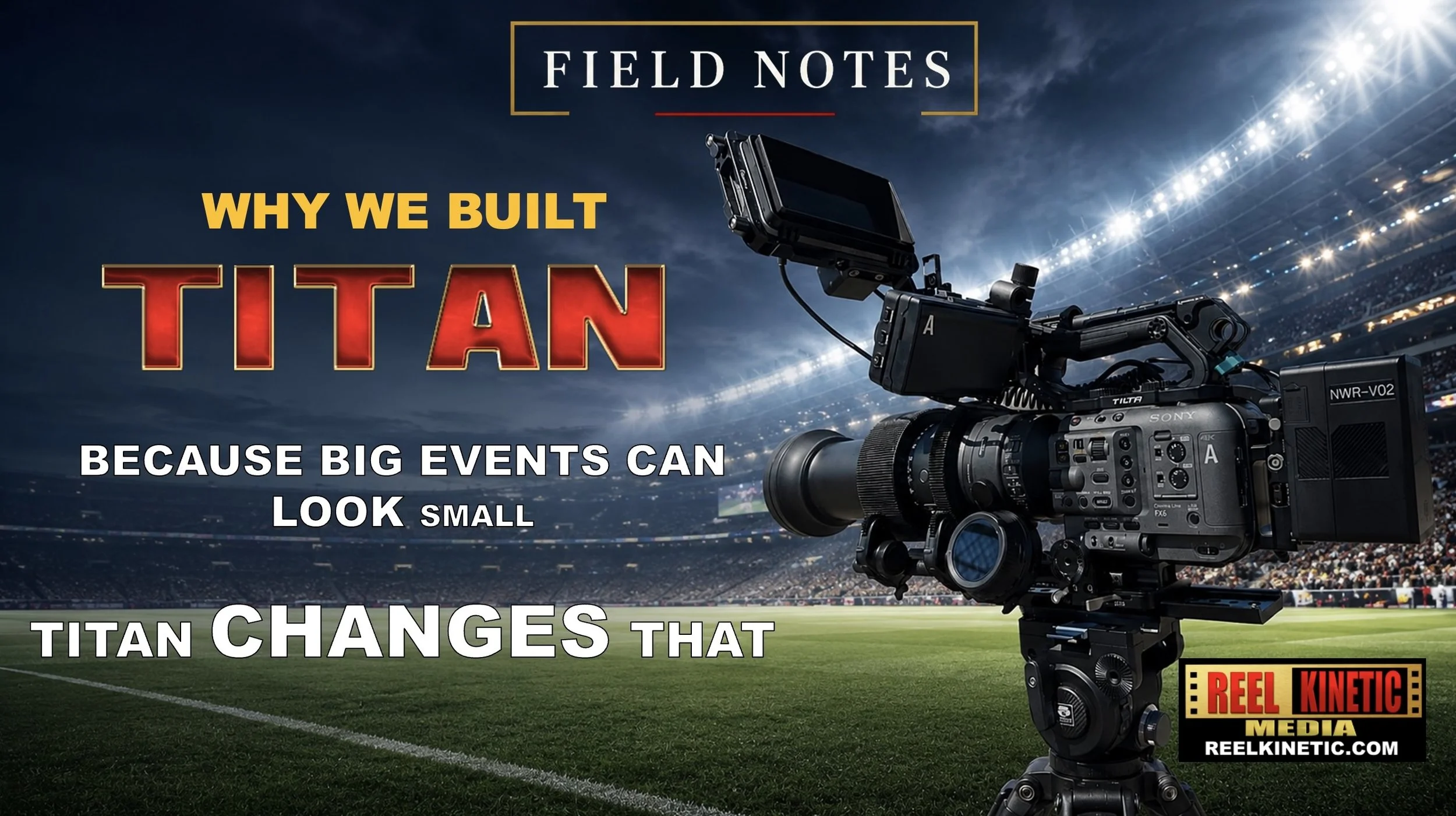FIELD NOTES # 001: WHY  WE  BUILT  TITAN